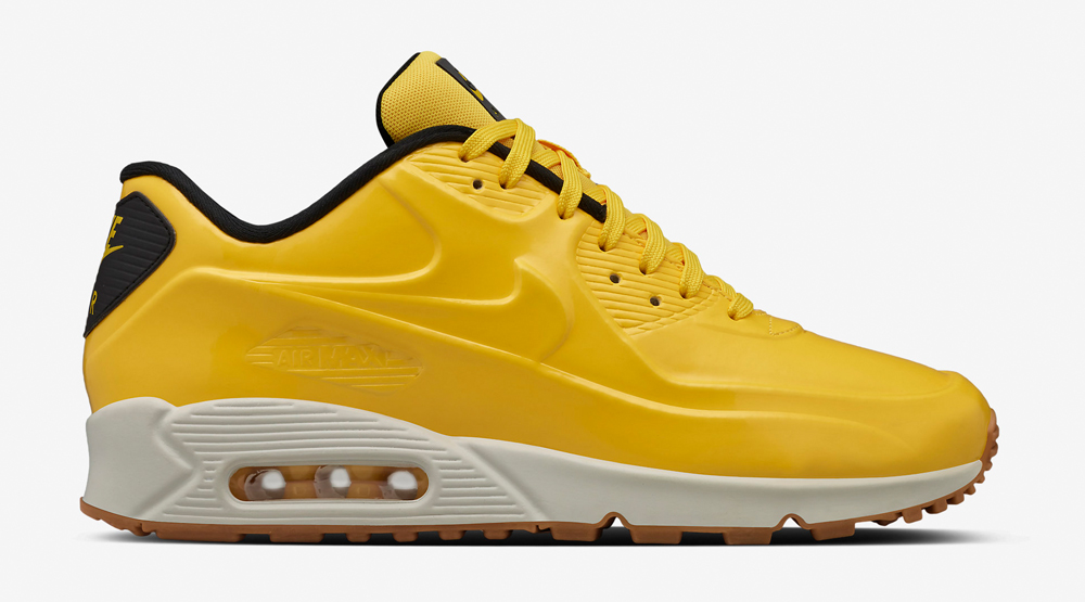 Nike Air Max 90 Amarelo. Crédito imagem 